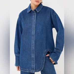 Lioness Blue Denim Shirt